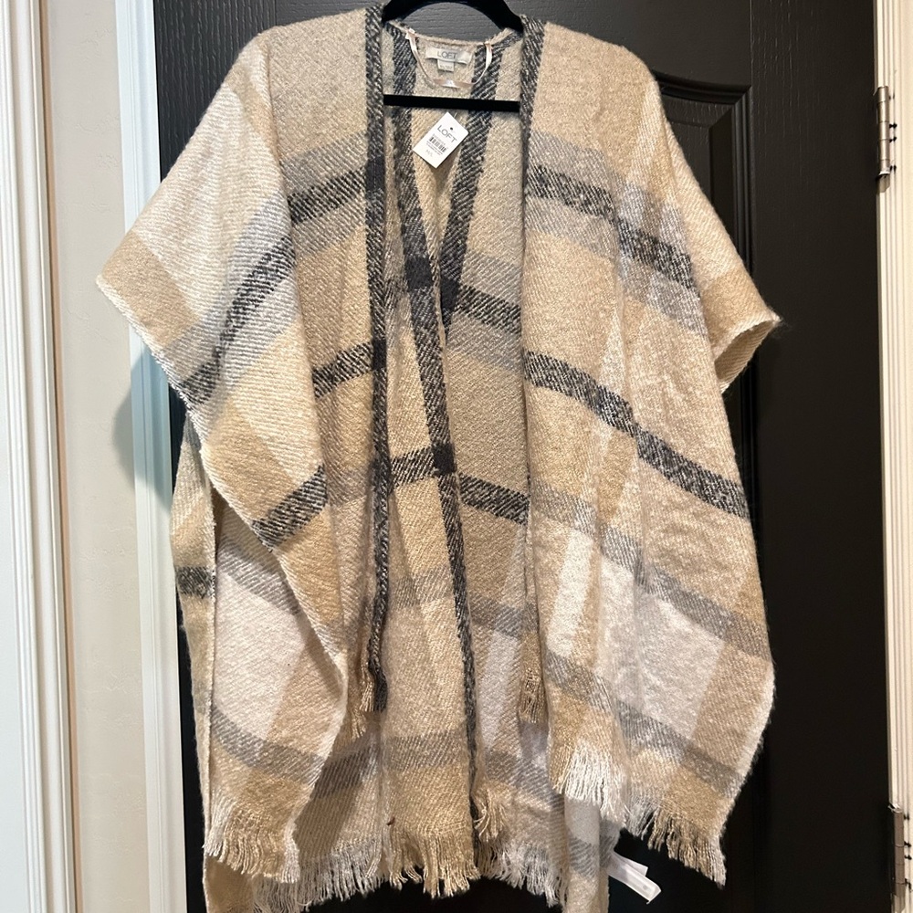 Plaid shawl